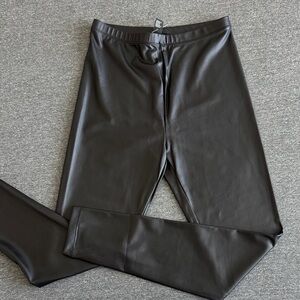 Forever 21 Women’s Pleather Skinny Leggings